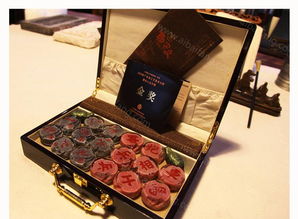 方版水晶甲骨文中国象棋 高档定制工艺品的创意外事礼品选择