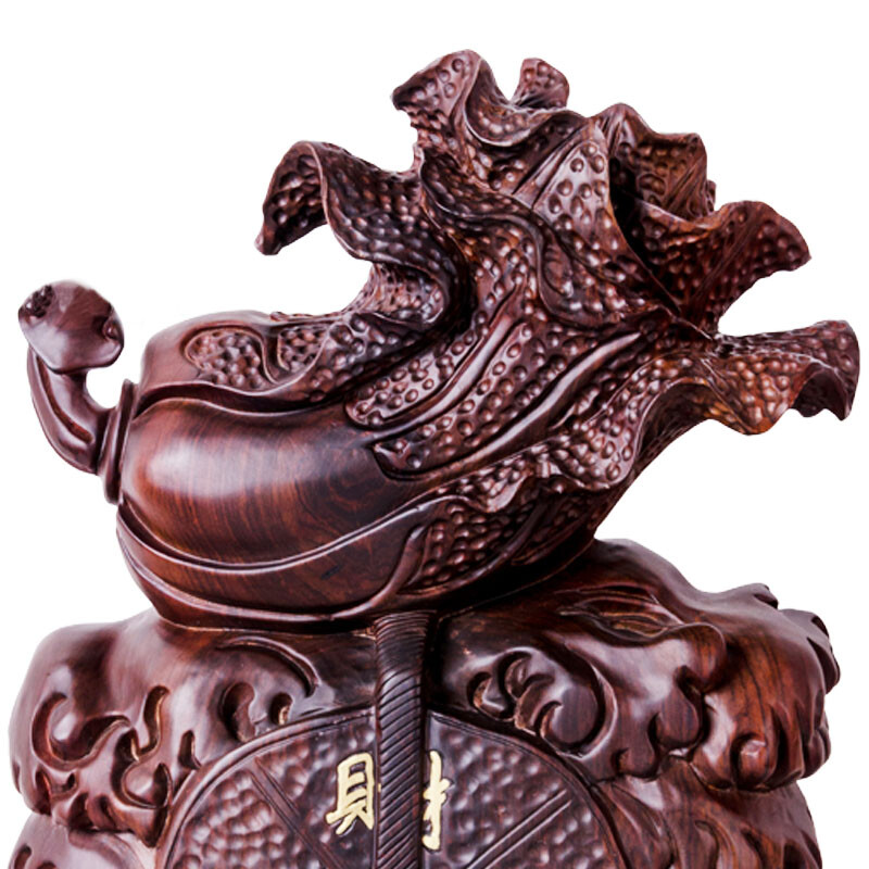 手工雕琢，携爱生财 桌面装饰工艺摆件的艺术与寓意